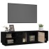 Mueble de TV madera maciza de pino negro 156x40x40