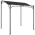 Toldo acero y tela gris antracita 2x2,3 m 180