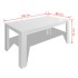 Mesa de comedor blanca 140x80x75