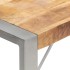 Mesa de comedor madera maciza de mango rugosa 200x100x75