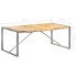 Mesa de comedor madera maciza de mango rugosa 200x100x75