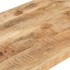 Mesa de centro madera de mango rugosa 120x60x40