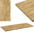 Tablero de mesa rectangular madera maciza roble 44 mm 120x60