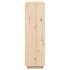 Aparador alto de madera maciza de pino 110,5x35x117