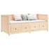 Sofá cama madera maciza de pino 90x190