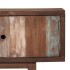 Mueble para TV de madera maciza de acacia vintage 118x30x40