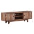 Mueble para TV de madera maciza de acacia vintage 118x30x40