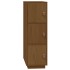 Aparador alto madera maciza de pino marrón miel 34x40x108,5