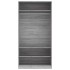 Armario de madera contrachapada gris Sonoma 100x50x200