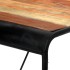 Mesa de comedor de madera maciza reciclada 118x60x76