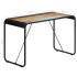 Mesa de comedor de madera maciza reciclada 118x60x76