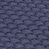 Alfombra rectangular algodón azul marino 200x300