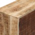 Aparador de madera maciza de mango 118x30x62