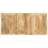 Mesa de bar madera maciza de mango rugosa 150x70x107