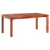 Mesa de comedor de madera maciza de sheesham 180x90x76