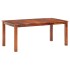 Mesa de comedor de madera maciza de sheesham 180x90x76