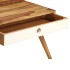 Mesa de centro de madera maciza de sheesham 110x50x35