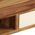 Mesa de centro de madera maciza de sheesham 110x50x35