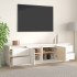 Mueble de TV madera maciza de pino blanco 176x37x47,5