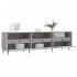 Mueble para TV madera contrachapada gris Sonoma 150x30x44,5