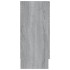 Vitrina madera contrachapada gris Sonoma 120x30,5x70