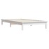 Estructura cama individual madera maciza pino blanco 90x190