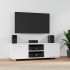 Mueble para TV madera contrachapada blanco 120x40,5x35