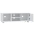 Mueble para TV madera contrachapada blanco 120x40,5x35