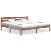 Estructura de cama de madera maciza de sheesham 200x200 cm