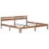 Estructura de cama de madera maciza de sheesham 200x200