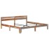 Estructura de cama de madera maciza de sheesham 200x200