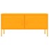 Mueble para TV de acero amarillo mostaza 105x35x50