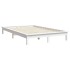 Estructura de cama madera maciza de pino blanca 150x200