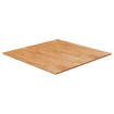 Tablero de mesa cuadrada madera roble marrón claro 90x90x2,5 cm