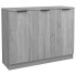 Aparador de madera contrachapada gris Sonoma 90,5x30x70