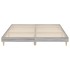 Estructura de cama madera contrachapada gris Sonoma 120x200