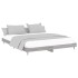 Estructura de cama madera de ingeniería gris Sonoma 200x200