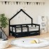 Estructura de cama niños con cajones madera pino negro