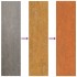 Arriate oxidado de acero corten 320x80x45