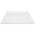 Plato de ducha con puntos ABS blanco 90x90x4