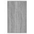 Aparador de madera de ingeniería gris Sonoma 135x41x75