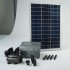 Ubbink Conjunto SolarMax 1000 con panel solar, bomba y batería