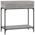 Mesa consola madera de ingeniería gris Sonoma 75x34,5x75