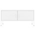 Mueble para TV de acero blanco 105x35x50