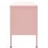 Mueble para TV de acero rosa 105x35x50