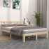 Estructura de cama madera maciza 180x200