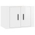 Muebles para TV de pared 3 uds blanco brillante 57x34,5x40