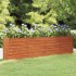 Arriate oxidado de acero corten 320x40x45