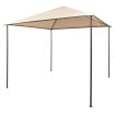 Cenador carpa 3x3 m de acero beige