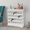 Mueble botellero Abreu blanco